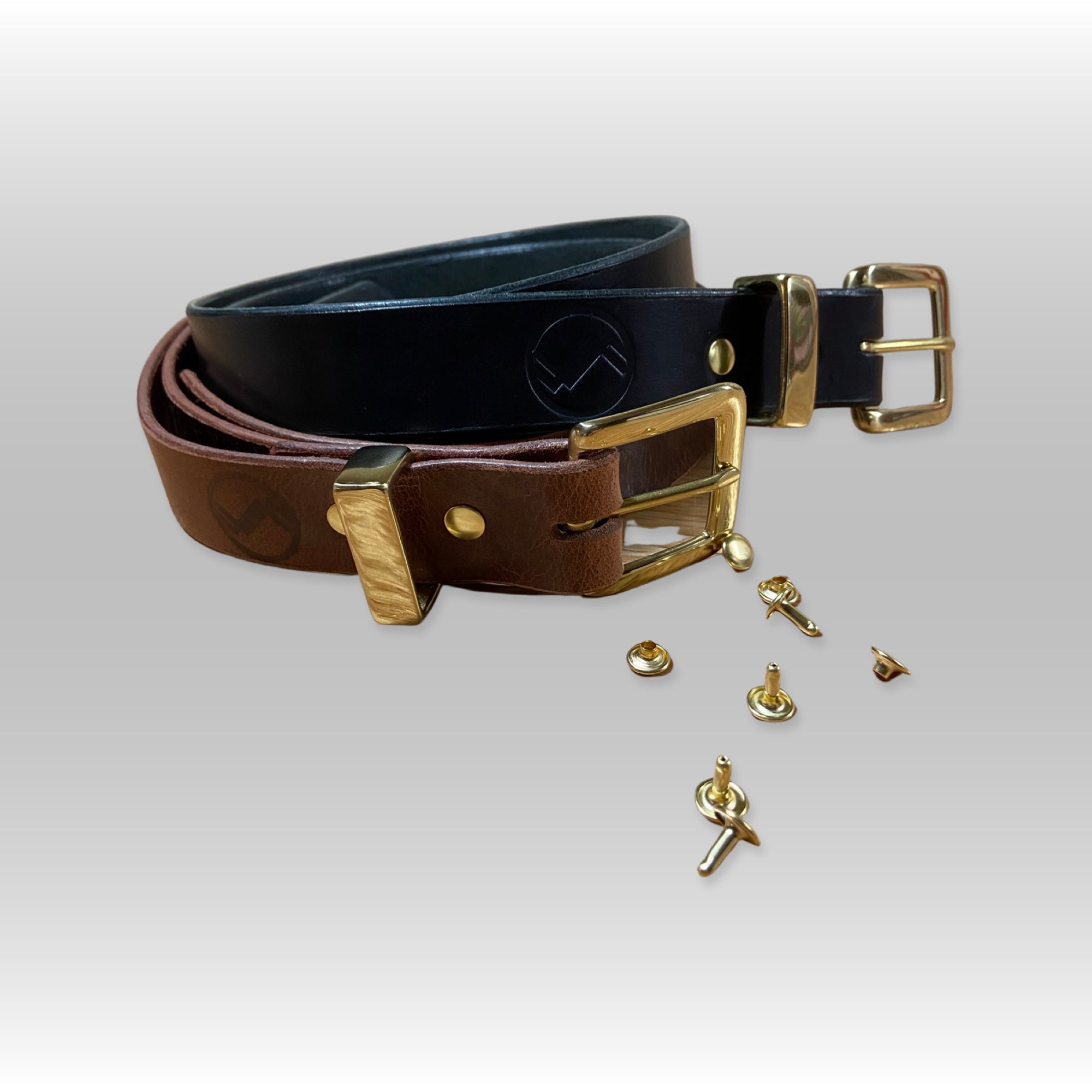 Brilliant Belt - Brown Leather