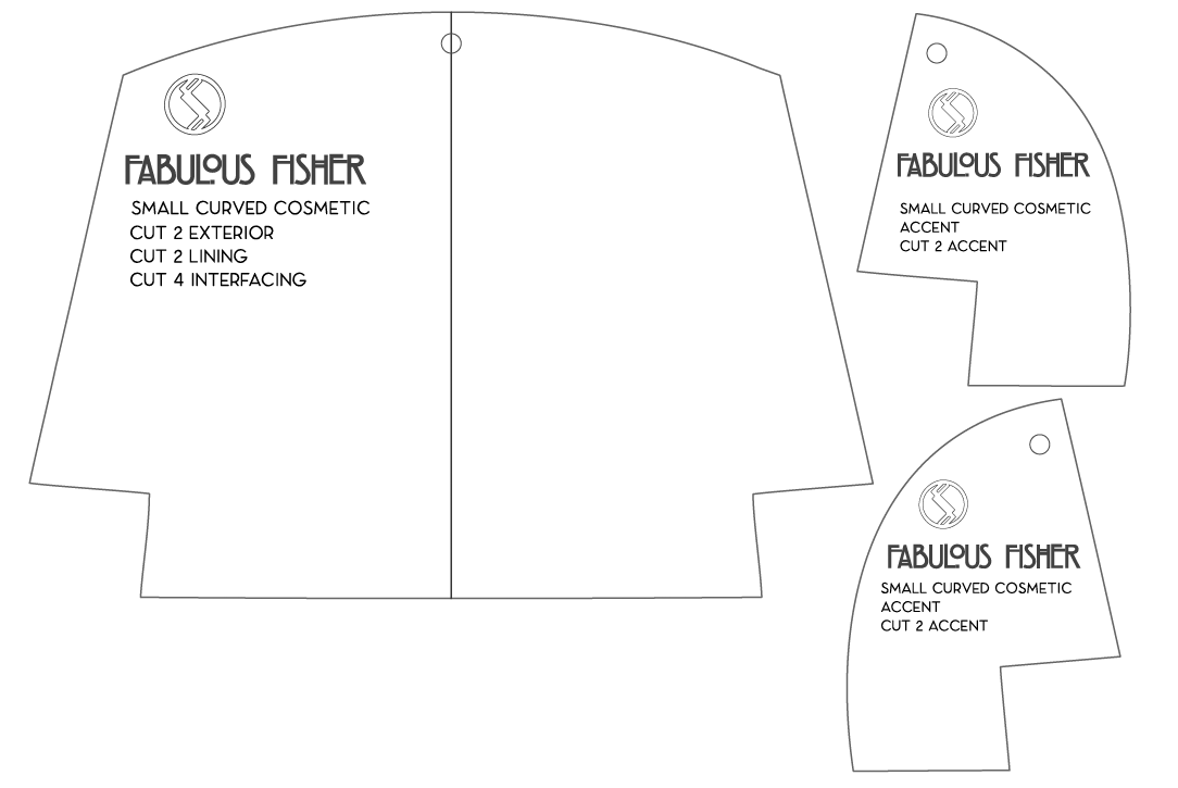 Curved Cosmetic Template Set