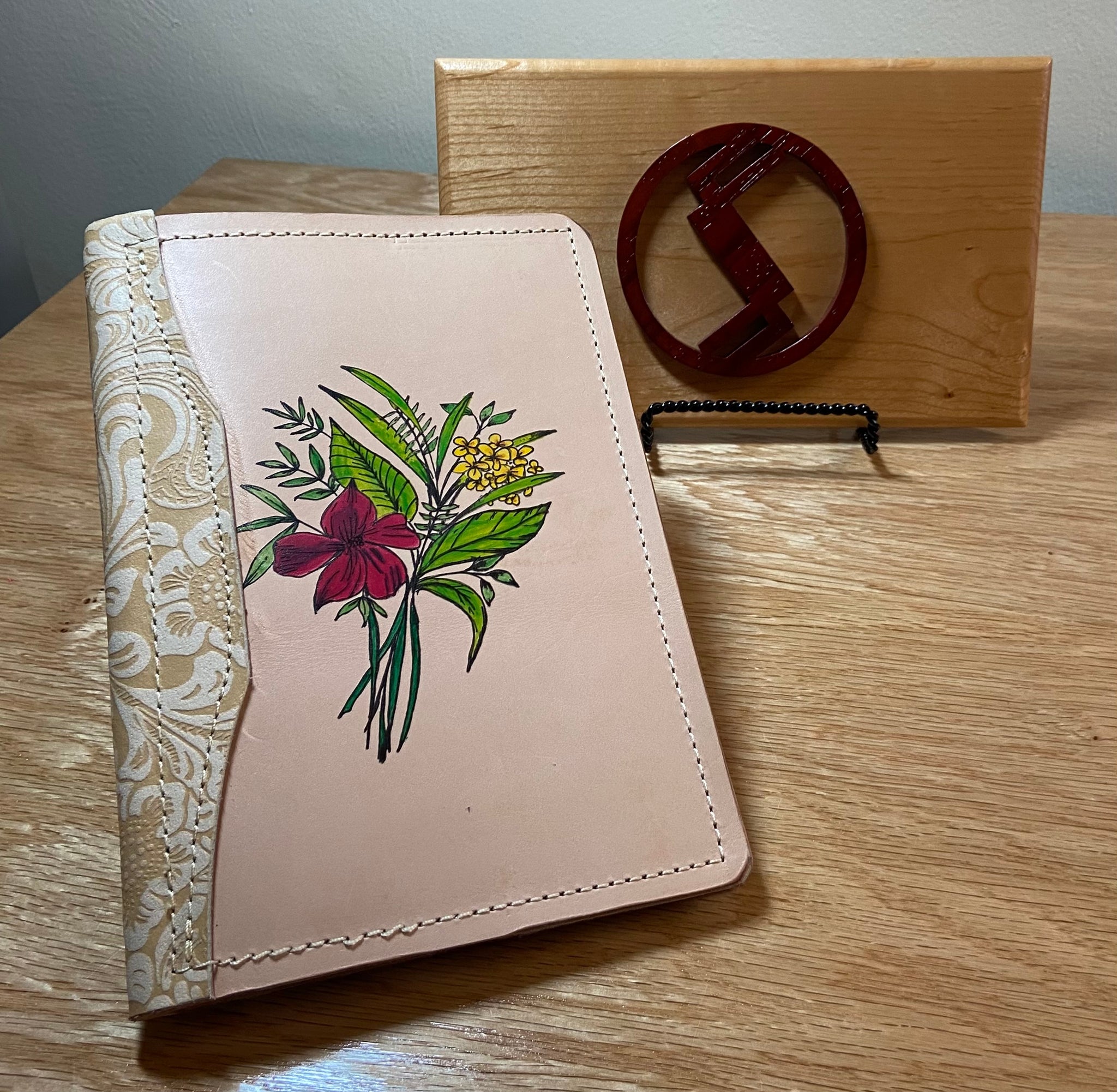 handmade diary cover design