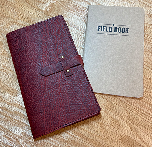 Leather Field Journal Cover